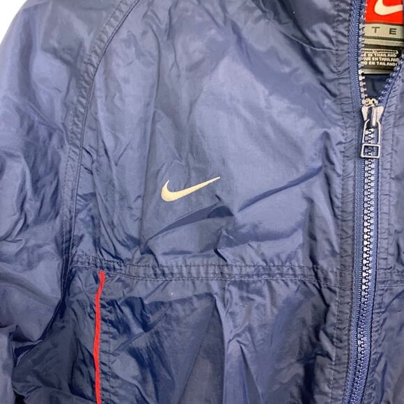 Nike Team St Louis Cardinals MLB Navy Blue Full Zip Windbreaker Jacket Boys L - Picture 5 of 16